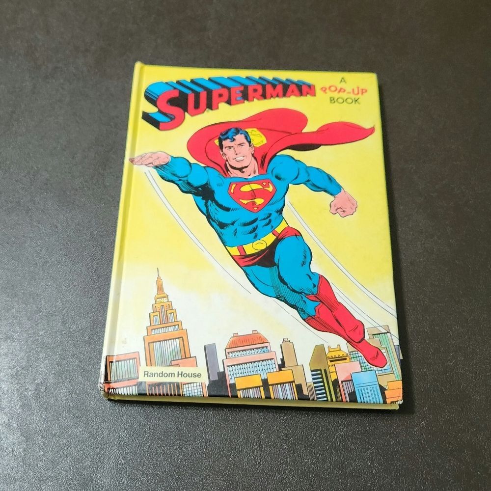 Vintage 1979 Superman pop up book